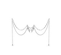 Uqezagpa Streamlined Nose Sculpting Accessory Irregular Ornament Comfortable Metal Face Jewelry For Enhanced Facials Outline Contours Enhancing Nose Jewelry