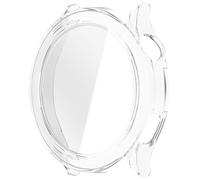 Uqezagpa Strong Intelligent Watch Shell Shatterproof Glass Layer 360 Degree Protect Comfortable Wear Simple Installs for Myself Protective Cover Film Combination