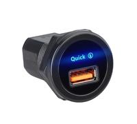 Uqezagpa Super Fast USB Car Charging Socket 18W Quick Charging Adapter for Smartphones, Tablets,
