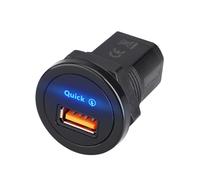 Uqezagpa Super Fast USB Car Charging Socket 18W Quick Charging Adapter for Smartphones, Tablets,