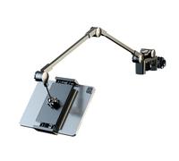 Uqezagpa Tablet Stand For Cooking Gaming Desk Mount Clamp Adjustable Phone Holder Laying Down For Filming Vloggings Flexible Phone Holder With Clamp