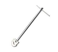 Uqezagpa Telescopic Adjustable Sink Wrench Tool, Multifunctional Plumbing Faucet Spanner for Bathroom Kitchen Basin Home