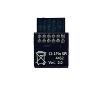 Uqezagpa TPM2.0 Encryption Security Module Board Remote Card TPM2.0 SPI 12Pin Motherboards Card Development Board Replacement Hardware