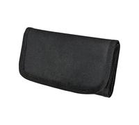 Uqezagpa Travel Size Multi Currency Organizers with 6 Compartments Tear Resistant Oxford Fabric for Cash Passports Cards Vacation Money Management Bag