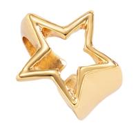Uqezagpa Trendy Star Rings Modern Pentacle Rings Adornment Beautiful Finger For Daily Wear Dates Party Alloy Star