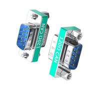 Uqezagpa Twin DB9pin Male/Female Adapters DB9pin Connectors For Stable Data Transfer And Device Connection Male/Female Adapter