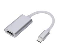 Uqezagpa Type C to HDTV 4K Adapter USB C Male to HDTV Female Converters Cable 4K@30Hz Video Sound Sync for Laptop Tablets