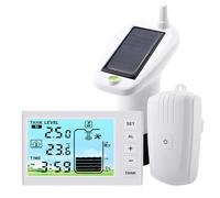 Uqezagpa Ultrasonic LED Digital Liquid with Temperature Display Low Alarm