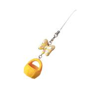 Uqezagpa Unique Bowknot Resin Accessory Phone Chain Bag Pendant Suitable For Commuting And Social Event Colorful And Portable Travel Outing Decors