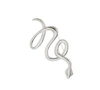 Uqezagpa Unique Gold Snake Brooch Symbolizing Strength and Elegant Fashionable Accessory for Parties or Business