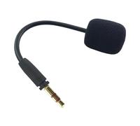 Uqezagpa Universally Noise Cancelling Microphone for Headsets 3.5mm Boom Microphone Design for Comfort and Durability Pickup