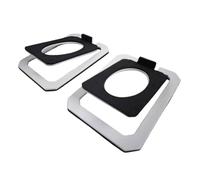 Uqezagpa Universals Loudspeaker Isolation Stand Bracket Easy Installation for Multiple Size for Desktop Stability and Clear Small Auditory Desktop Stands