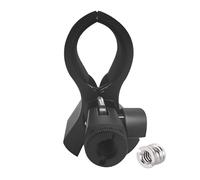 Uqezagpa Universals Microphones Clamp Holder for Various Mics Featuring Adjustable Angled Knob ABS Construction Large Mic Clip