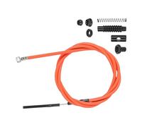 Uqezagpa Upgraded Electric Scooter Drum Brake Cable 133cm High-Performance Brakes Line Replacement Drum Brake Cable Wear High Maintenance Line