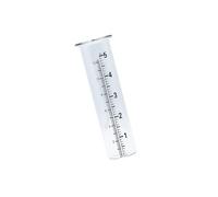Uqezagpa Upgraded Outdoor Rain Gauges Rain Meter Featuring Large Number & Effect for Easy Reading &