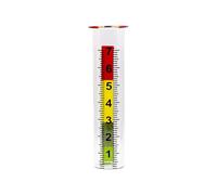 Uqezagpa Upgraded Outdoor Rain Gauges Rain Meter Featuring Large Number & Effect for Easy Reading &