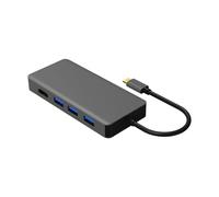 Uqezagpa USB C Hubs USB C Adapter USB3.1 To Video+VGA Converters With Video And VGA For Presentations And Designs Work Type Multiports Adapter
