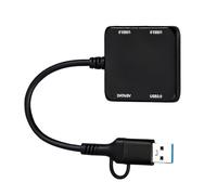 Uqezagpa USB C Hubs with 3 USB3.0 + 1 Type C Port Offer Fast Data Transfer Up to 5Gbps for Various