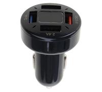 Uqezagpa USB Car Charging Adapter 66W 4 Port Fast Automobile Charging Adapter 4.8A/Quick Charging 3.0+2.4A/66W+3.1A USB