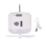 Uqezagpa USB Rechargeable Multifunctional Camping Light Fan with Repellenting Misting Function Tent Ceiling Fan Lamp 4
