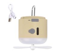 Uqezagpa USB Rechargeable Multifunctional Camping Light Fan with Repellenting Misting Function Tent Ceiling Fan Lamp 4