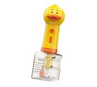 Uqezagpa USB Rechargeable Yellow Duck Pet Bath Foam Machine with 1200mAh Battery for Easy Dog Pet Grooming