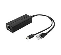 Uqezagpa USB Type C Splitter Adapter, 48V to 5V Power Over Ethernet for Cameras and Routers Low Voltages Gadgets