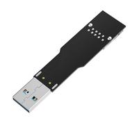 Uqezagpa USB3.0 B Extension Card Type B Male to Female Plug for Computer Connection and Adapter Use with Wide