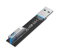 Uqezagpa USB3.0 C Extension Card C Type Male to Female Plug for Computer Connection and Adapter Use with Wide