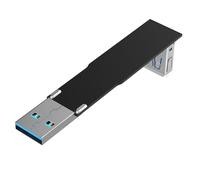 Uqezagpa USB3.0 E Extension Card Male to Female Plug for Computer Connection and Adapter Use with Wide