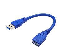 Uqezagpa USB3.0 Extension Cable Male to Female Connector Line Short Cord 5Gbps Data Transfer for PC Laptop