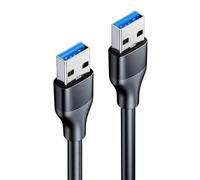Uqezagpa USB3.0 Male Cable for Quick Connection to Laptops Intelligent TVs Data Transfer and Power Supply Widely Compatibility USB Cable