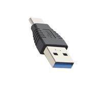 Uqezagpa USB3.0 to Type C Adapter Male to Male Connectors for Fast Data Transfer Up to 5Gbps for Multiple