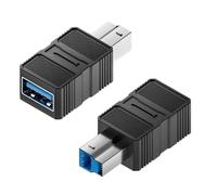 Uqezagpa USB3.0/Type C Adapter Fast Speed 5Gbps For External Hard Disks Printers With Wide Compatibility Extended Compatibility Adapter