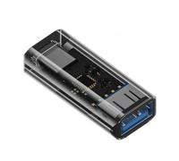 Uqezagpa USB3.1 Female to Type C Female Adapter, 10Gbps Fast Data Transfer and 36W Charging Converters, Durability ABS