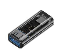 Uqezagpa USB3.1 Female to Type C Female Adapter, 10Gbps Fast Data Transfer and 36W Charging Converters, Durability ABS