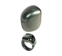 Uqezagpa User Friendly Digital Screen Prayer Rings With Vibrations Alerts 5 In 1 Design For Multiple Size Track Up To 99999 Count Vibrating Alarm Intelligent Rings With App Customization