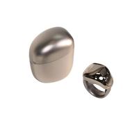 Uqezagpa User Friendly Digital Screen Prayer Rings With Vibrations Alerts 5 In 1 Design For Multiple Size Track Up To 99999 Count Vibrating Alarm Intelligent Rings With App Customization