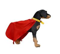 Uqezagpa Versatiles Dog Cloak Machine Washable Fabric Comfortable Adjustable Neckline for Small Dogs Indoor Outdoor Wear Dog Wrap Red Defender Wrap for Dogs