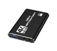 Uqezagpa Video Capturing Card USB3.0 Capturing Card 4K 30HZ Video Game Capturing for Streaming Camera PC Game Consoles