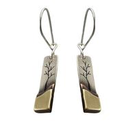 Uqezagpa Vintage Life Trees River Earrings Distinctive Trees Of Life Earrings for Women Who Love Individuality And