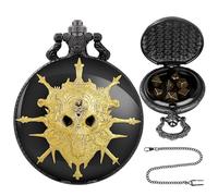 Uqezagpa Vintage Small Dices Set Role Playing Dices with Pocket Watch Case Metal Polyhedral Dices Table Board Game Digital