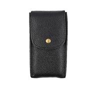 Uqezagpa Watch Organizer Travel Rectangle Cases Portable Pull Out Box Multifunctional Cowhides Storage Protective Cover Small Storage Organizer for Men