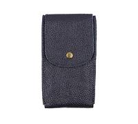 Uqezagpa Watch Organizer Travel Rectangle Cases Portable Pull Out Box Multifunctional Cowhides Storage Protective Cover Small Storage Organizer for Men