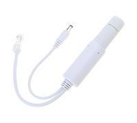Uqezagpa Waterproof Splitter Adapter 48V to DC12V Power Over Ethernet Splitter IEEE802.3af Compliant for Camera VoIP