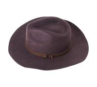 Uqezagpa Western Wool Hat For Adult Stage Performances Top Hat Evening Party Masquerades Dressingup Music Festival Props Casual Outfit