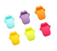 Uqezagpa Wine Glass Charms Markers Silicone Drink Identifier for Champagne Flute Cocktails, Martinis Dinner Charms