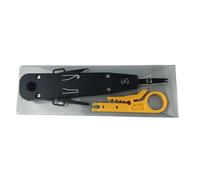 Uqezagpa Wire Stripping RJ11 RJ45 Telecoms Phone Wire Cable Punching Down Networking Tool Kits Crimping Tool Ergonomic