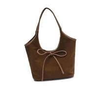 Uqezagpa Women Bag Large Capacity Shoulder Bag Lovely Bows Handbag All-Matching Everyday Students School Armpit Women Lovely Bows Handbag All-matching Shoulder Fashion Everyday