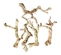 Uqezagpa Wood Cave Driftwood Natural Aesthetic Decorative Driftwood For Reptiles Natural Tree Habitats Wood Ornaments